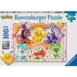 RAVENSBURGER Pokémon Film e fumetto Puzzle (100 pezzo)