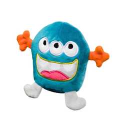 DIVERSE Plush-Monster (10 cm, Coloris assortis)