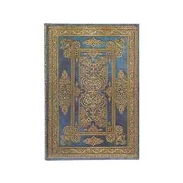 PAPERBLANKS Taccuini Blue Lux (Midi, Rigato)