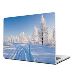 EG Hardcase (Macbook Air 15" M2 2023, Landschaft, Blau)