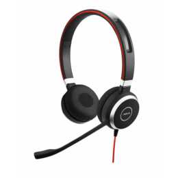 JABRA Casque micro de bureau Evolve 40 UC (On-Ear, Câble, Noir)