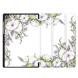 EG MTT Housse pour Samsung Galaxy Tab S5e 10.5" 2019 - fleur