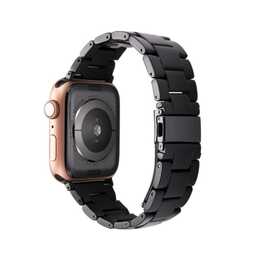 EG Armband (Apple Watch 40 mm / 41 mm / 38 mm, Schwarz)