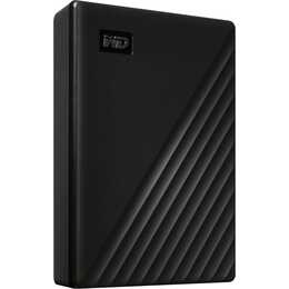 WD My Passport (USB Typ-A, 4000 GB, Schwarz)