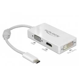 DELOCK 63924 Adaptateur vidéo (USB C)