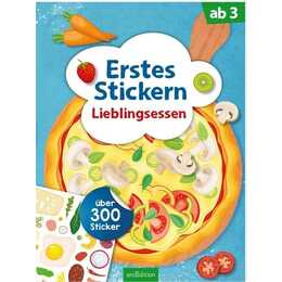 Erstes Stickern - Lieblingsessen