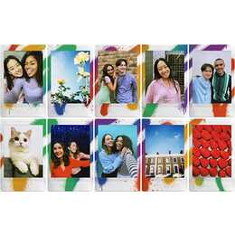 FUJIFILM Instax Color Mini Spray Art Sofortbildfilm (Instax Mini, Mehrfarbig)