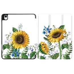 EG custodia per iPad Air 10.9" (2022) 5a generazione - giallo - fiori