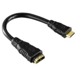 INTERTRONIC Video-Adapter (Mini HDMI zu USB Typ-C)