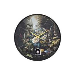 NEXTIME Wonderland Forest Horloge murale (Analogique, 30 cm)