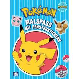 Pokémon: Malspass mit Fensterstickern