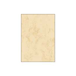 SIGEL Cartes à motifs (Universel, A4, Beige)