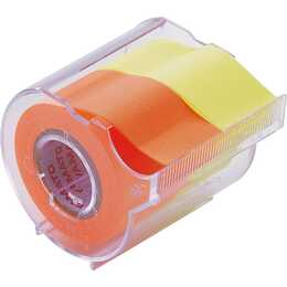 NT CUTTER Haftnotizrollen (1 x, Gelb, Orange)