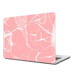 EG Coque rigide (Macbook Air 15" M2 2023, Marbre, Rose)