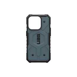 URBAN ARMOR GEAR Backcover Pathfinder (iPhone 15 Pro, Nero, Blu)