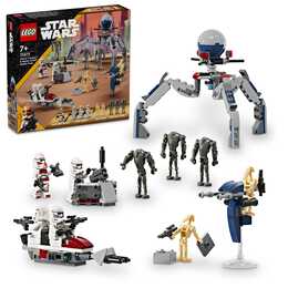 LEGO Star Wars Pack de combat des Clone Troopers et Droïdes de combat (75372)