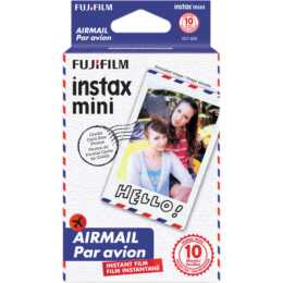 FUJIFILM Airmail Sofortbildfilm (Instax Mini, Mehrfarbig)