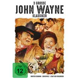 3 grosse John Wayne Klassiker - Rooster Cogburn / Zirkuswelt / Stadt der Verlorenen (EN, DE)