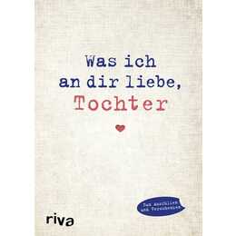 RIVA VERLAG Poesiealbum (17.4 cm x 1.2 cm x 24.5 cm, Weiss)