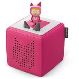 TONIES Lettore audio per bambini Starterset Pink Kreativ-Tonie (DE)