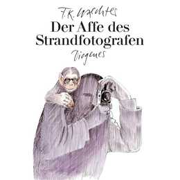 Der Affe des Strandfotografen