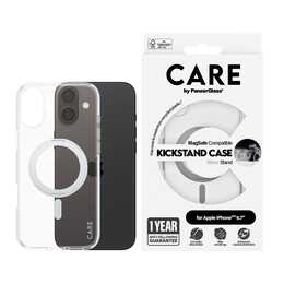 CARE Backcover (iPhone 16 Plus, Ohne Motiv, Transparent)