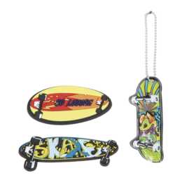 MCNEILL Applicazione magnetica MCTaggies Skateboard (Multicolore)