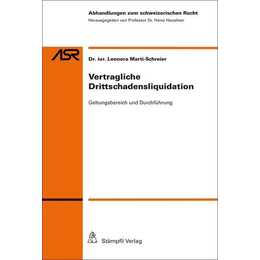 Vertragliche Drittschadensliquidation