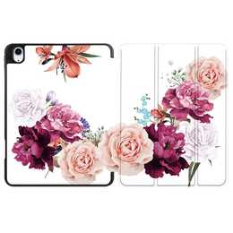 EG Housse (10.9", iPad (10. Gen. 2022), Fleurs, Rose)