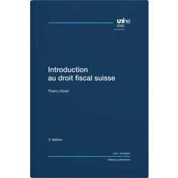 Introduction au droit fiscal suisse