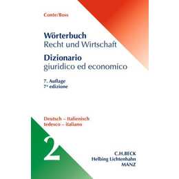 Wörterbuch Recht und Wirtschaft - Dizionario giuridico ed economico