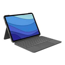 LOGITECH Type Cover / Tablet Tastatur (11", iPad Pro (2. Gen. 2017), iPad (3. Gen. 2012), iPad Pro (2015), Oxford Gray)