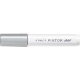 PILOT PEN Marqueur permanent Pintorr SW-PT-M-S (Argent, 1 pièce)