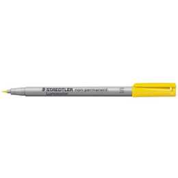 STAEDTLER Feutres pour rétroprojection Lumocolor 311 S (Jaune, 1 pièce)