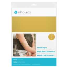 SILHOUETTE Tattoo Gold Feuille de tatouage (2 feuille, 215 x 279 mm, 0 g/m2)