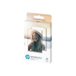 HP Sprocket Plus Fotopapier (20 Blatt, 58 x 87, 258 g/m2)