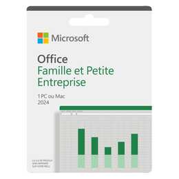 MICROSOFT Office Famille et Petite Enterprise 2024 (Version complète, 1x, Français)