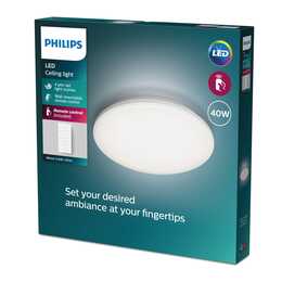 PHILIPS Plafonnier Wincel (Blanc)