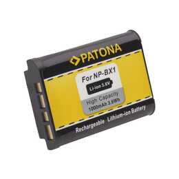 PATONA Sony NP-BX1 Accumulatore per camere (Agli ioni di litio, 1000 mAh)