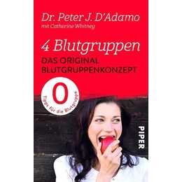 4 Blutgruppen - Das Original-Blutgruppenkonzept