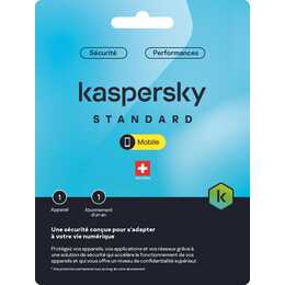 KASPERSKY LAB Standard Mobile-Edition (Licence annuelle, 1x, 12 Mois, Français)