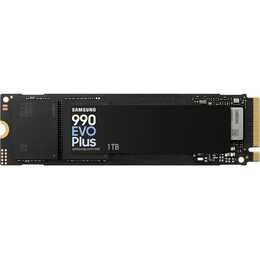 SAMSUNG EVO Plus 990 (PCI Express, 1000 GB, Schwarz)