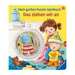 Mein grosses Puzzle-Spielbuch: Das ziehen wir an