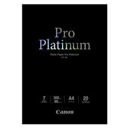 CANON Pro Platinum Carta fotografica (20 foglio, A4, 300 g/m2)