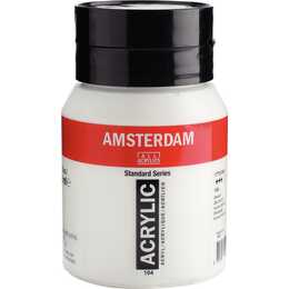 AMSTERDAM Acrylfarbe Amsterdam (500 ml, Weiss)