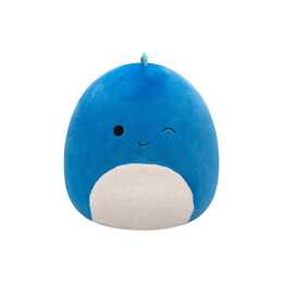 SQUISHMALLOWS Dino (40 cm, Bleu foncé, Bleu)