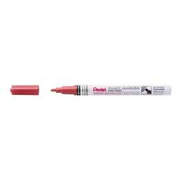 PENTEL Permanent Marker (Rot, 1 Stück)