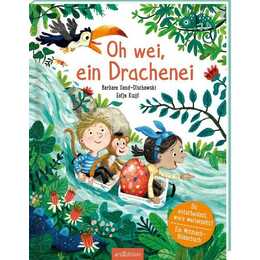 Oh wei, ein Drachenei. Du entscheidest, wie's weitergeht! Ein Mitmach-Bilderbuch