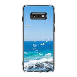 EG Backcover (Galaxy S10 E, Bleu)