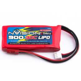 NVISION Accumulatore RC (LiPo, 900 mAh, 7.4 V)